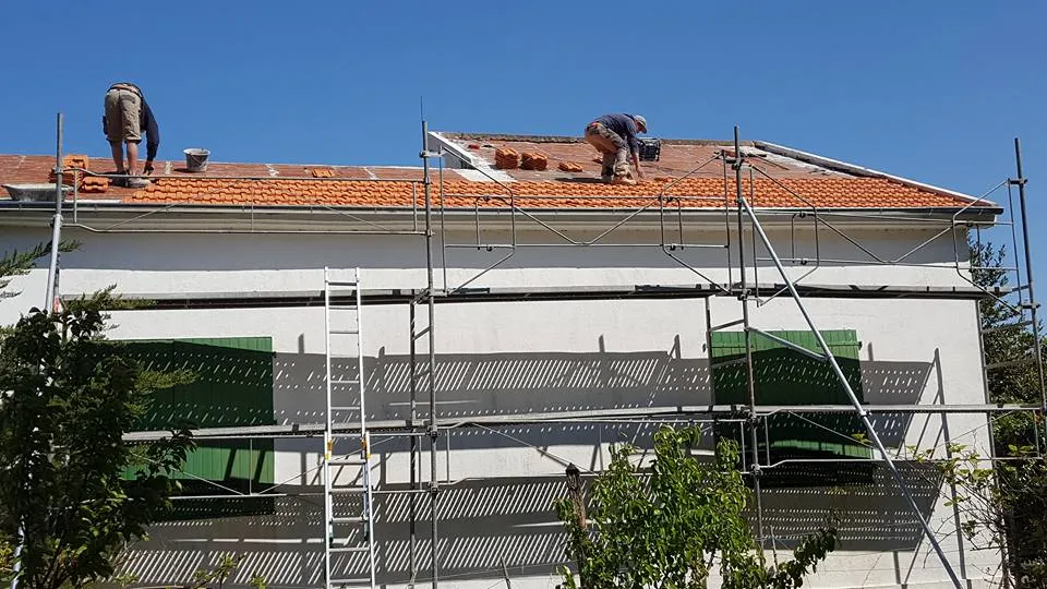 Réfection toiture musée de la mer à l'île de Ré