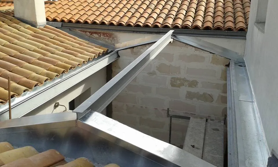 zinguerie Île-de-Ré, structure véranda