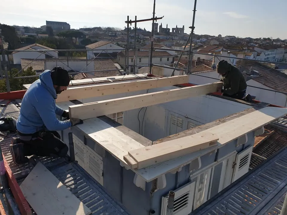 Création charpente pour rénovation lanternon saint-martin-en-ré